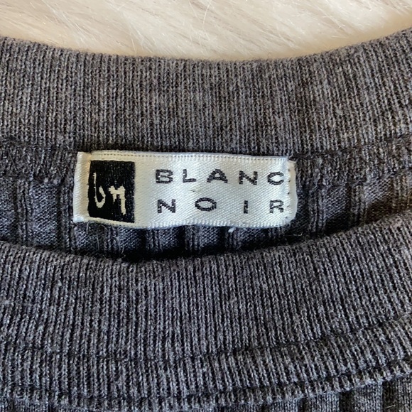 Blanc Noir Ribbed Tank Top Gray - Picture 2 of 7